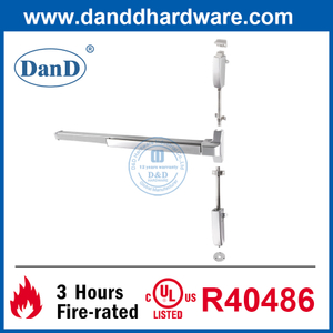 UL ANSI 등급 1 SS304 수직 막대 비상구 도어 푸시 바-DDPD004