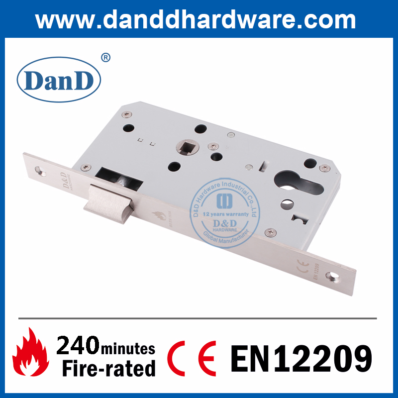 CE EN12209 SS304 장붓구멍 화재 정격 래치 잠금장치-DDML011