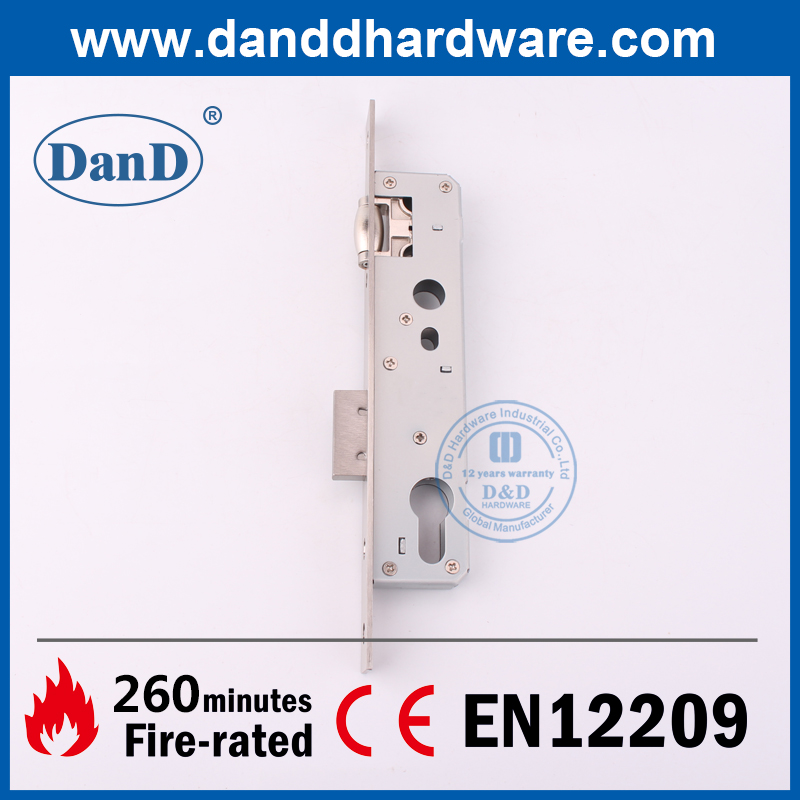 금속 Door-DDML022-2585용 SUS304 롤러 볼트 좁은 스타일 잠금 장치