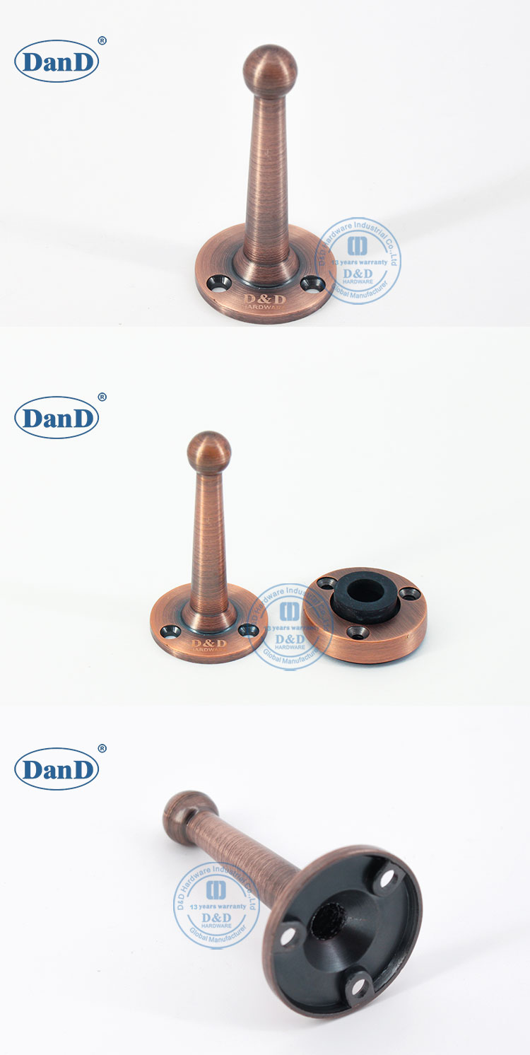 골동품 구리 도어 스토퍼