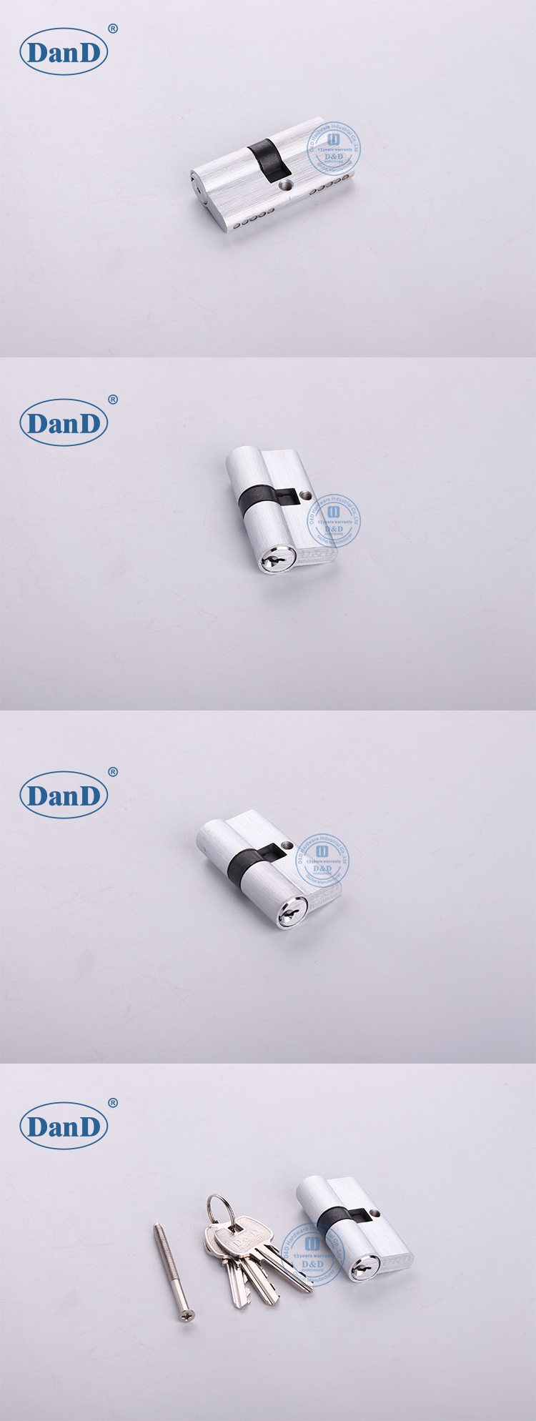 열쇠가 달린 도어록