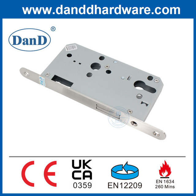 전문 스테인레스 스틸 화재 정격 안전 Deadbolt 장붓 구멍 내부 도어 Lock-DDML013R-6072