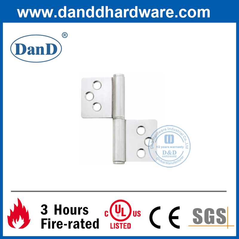 중공 금속 Door-DDSS031용 SS316 도어 피팅 플래그 힌지