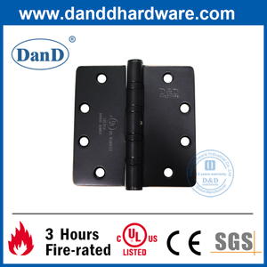 UL 인증 SS304 매트 블랙 NRP 라운드 코너 나무 문 힌지-DDSS058