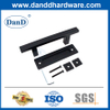 헛간 문 플러시 핸들 사각형 튜브 스테인레스 스틸 블랙 헛간 문 Handle-DDBD103
