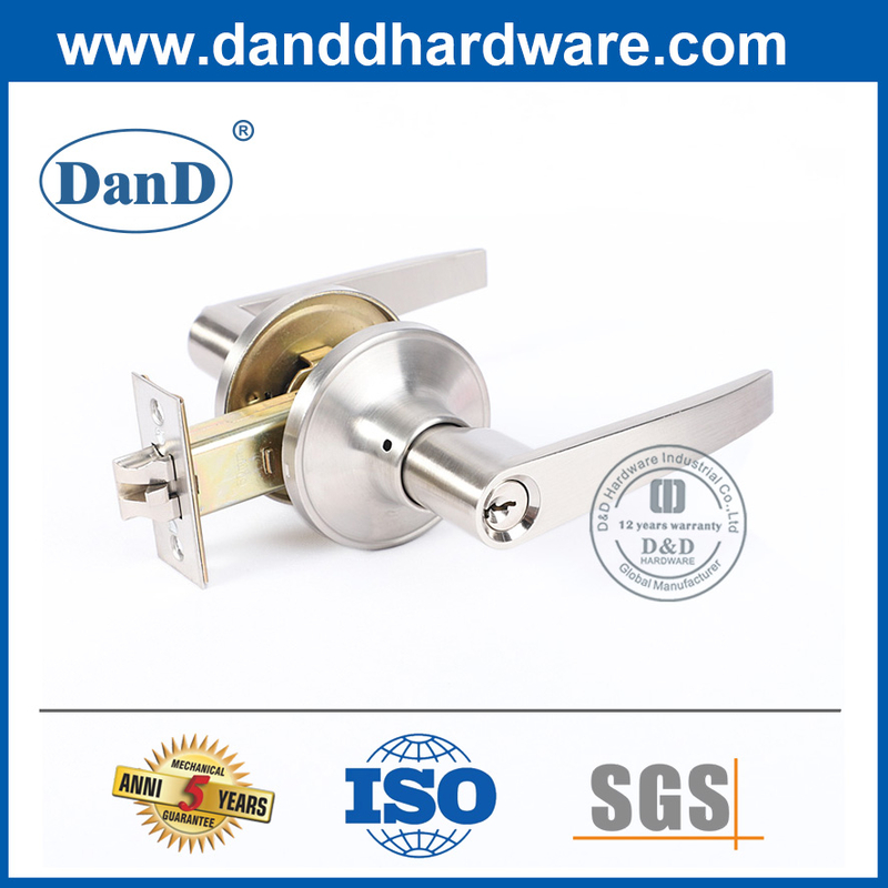 침묵 아연 합금 도어 레버 핸들 잠금 장치 -DDLK080