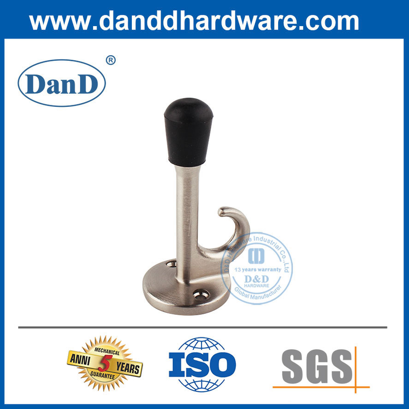 후크 샤워 도어 Stopper-DDDS020와 벽 마운트 도어 스토퍼 아연 합금 도어 스톱