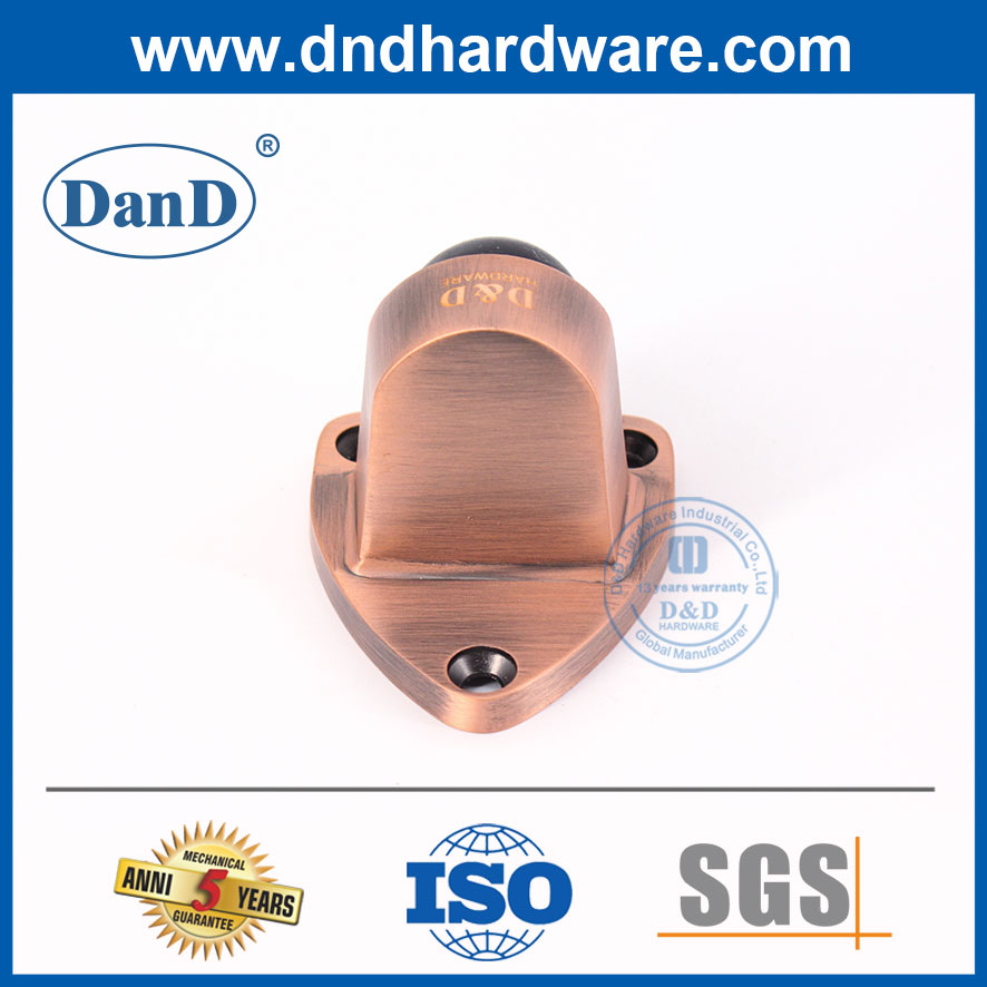 외부 Door-DDDS029-B용 바닥 장착 도어 스톱 아연 합금 골동품 구리 도어 스톱퍼