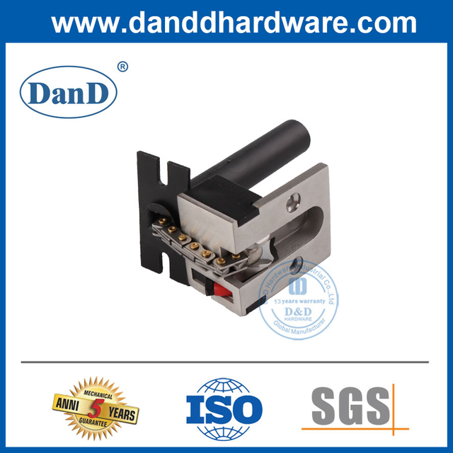 나무로 되는 Door-DDG002를 위한 문에 스테인리스 은폐된 고침 문 사슬 자물쇠