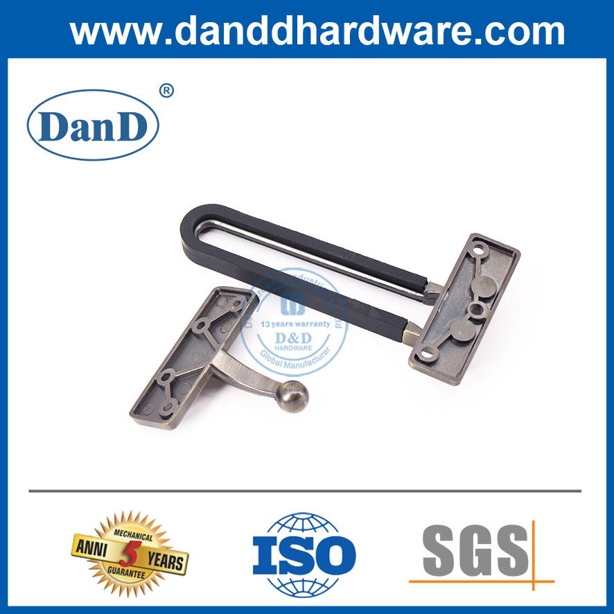 골동품 황동 나무 문 가드 잠금 아연 합금 보안 도어 Guards-DDDG008