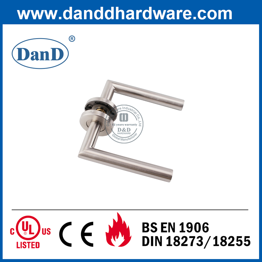 EN1906 클래스 4 스테인레스 스틸 304 방화 피팅 도어 핸들 -DDTH003