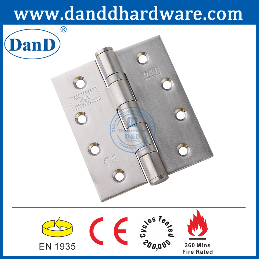 고품질 CE 스테인레스 스틸 201 실버 특수 도어 힌지 -DDSS001-CE -4X3.5X3