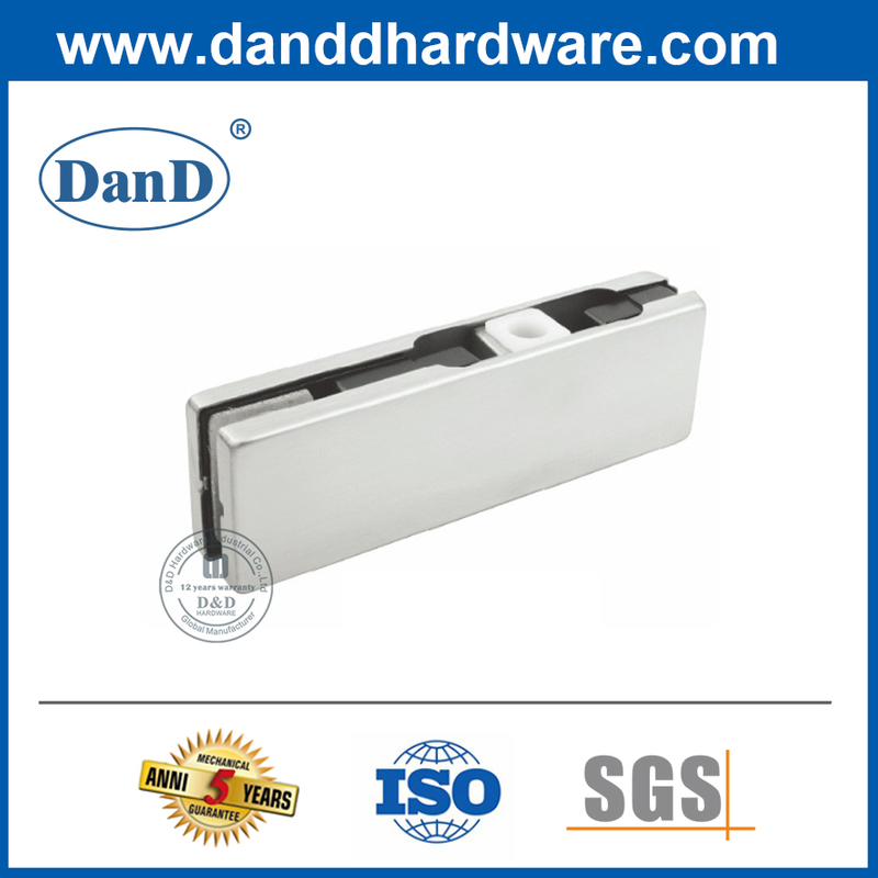 사무실 유리 도어-DDPT003용 스테인레스 스틸 304 상단 패치 피팅