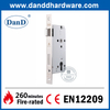 스윙 게이트 Door-DDML016용 스테인레스 스틸 검정색 장붓 구멍 도어 잠금 장치