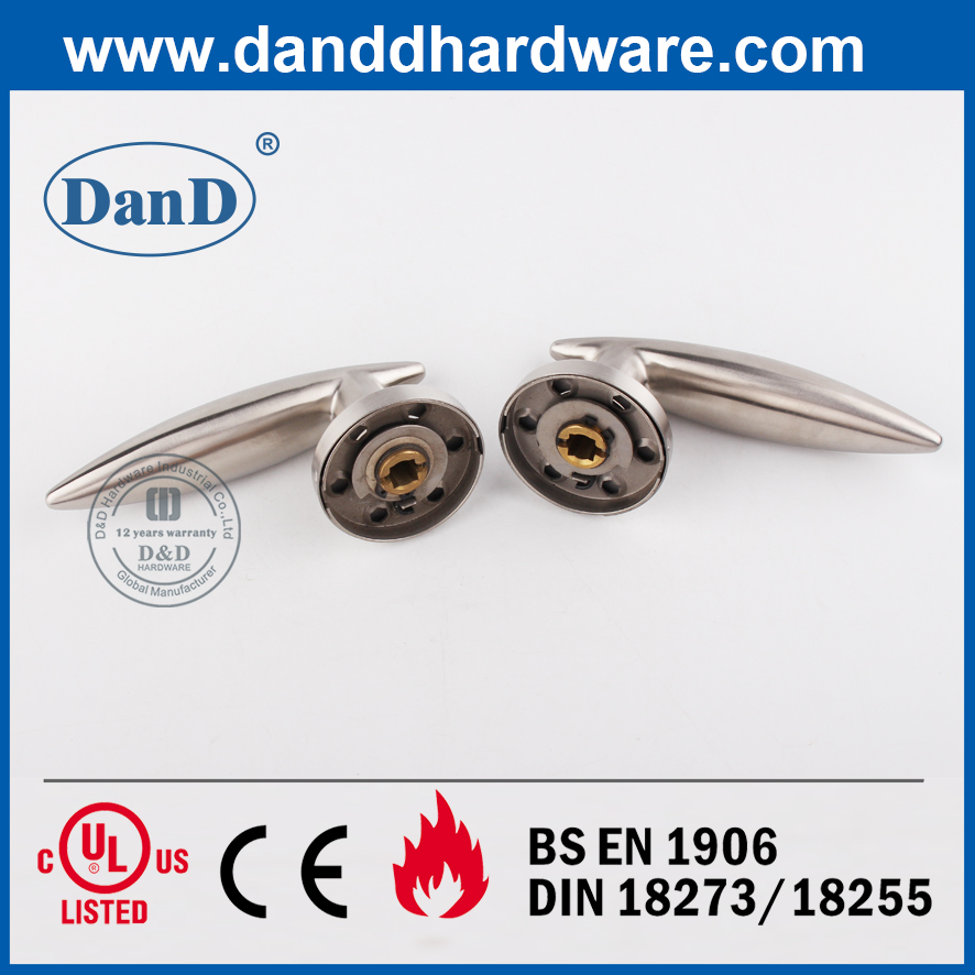 스테인레스 스틸 304 현대 상업용 도어 레버 핸들-DDSH021