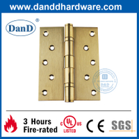 270도 스테인레스 스틸 201 골드 화재 등급 맞대기 피팅 도어 Hinge-DDSS011B-5X4X3