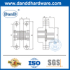 나일론 소음기 비밀 숨겨진 도어 Hinges-DDCH007-B가 있는 스테인레스 스틸 아연 합금 숨겨진 경첩