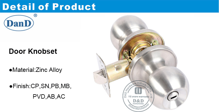 열쇠가 없는 도어록-DDLK036-D 및 D 하드웨어