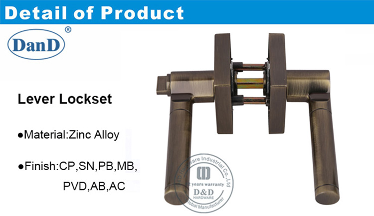 출입문 잠금장치-DDLK089-D 및 D 하드웨어