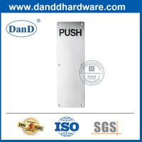 Push-DDSP005용 고품질 스테인레스 스틸 사인 플레이트