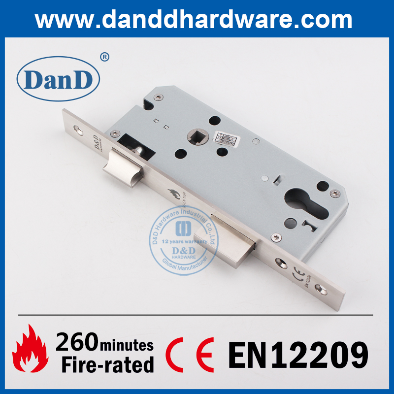 BS EN12209 화재 외부 도어-DDML026-4585용 새 장붓구멍 새시 잠금 장치