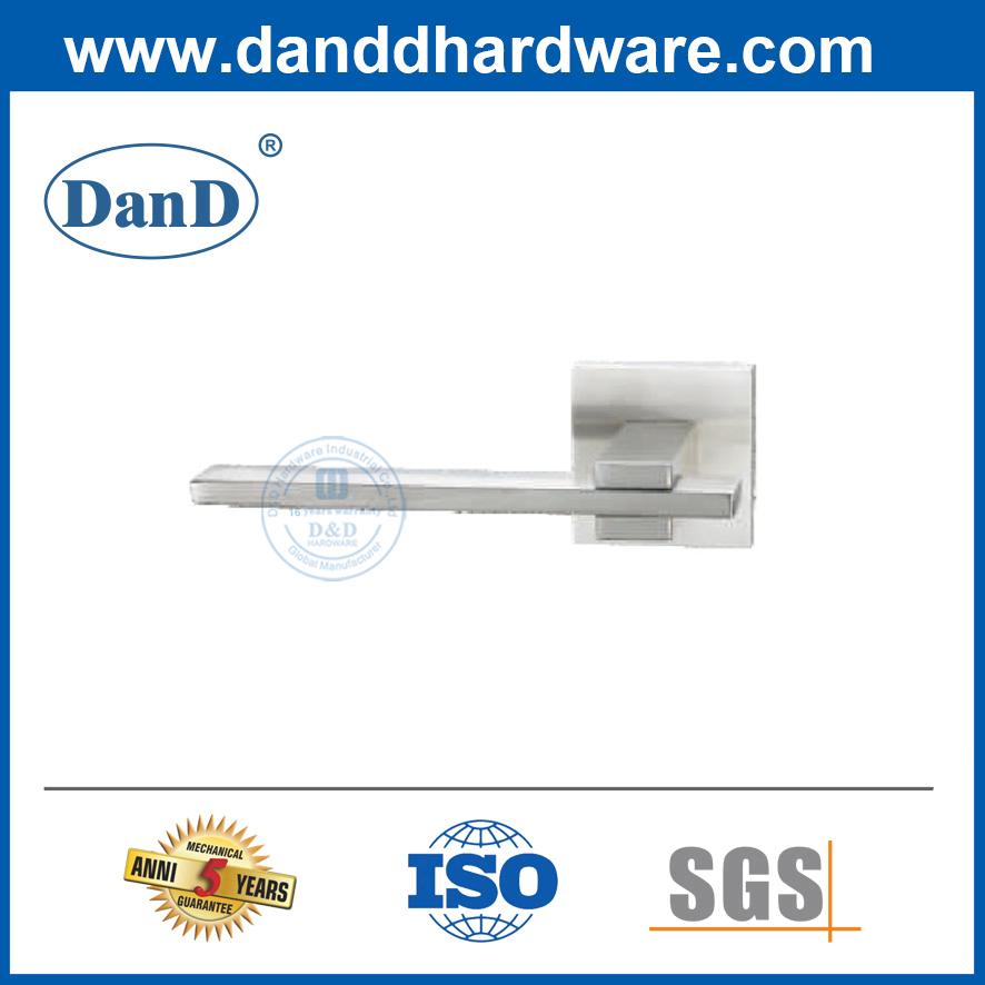 도어 핸들 레버 입구 사각형 도어 핸들 스테인레스 스틸 도어 핸들 Interior-DDSH060