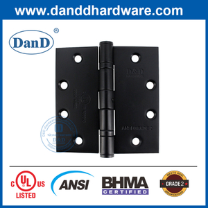 SUS304 ANSI 등급 2 검정색 표준 크기 NRP 내부 도어 힌지 Hardware-DDSS001-ANSI-2-4.5x4.5x3.4